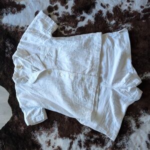 Madewell Short Sleeve Shorts Pajama Set Size S (Runs Large)